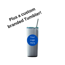 Branded tumbler